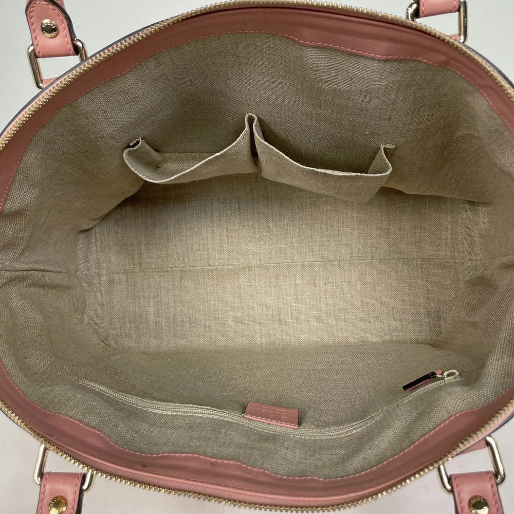 Gucci guccissima Handbag Shoulder Bag Tote Guccissima Leather Pink - Picture 7 of 7
